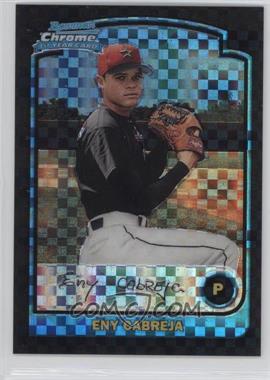 2003 Bowman Chrome - [Base] - X-Fractor #190 - Wandy Rodriguez (Eny Cabreja on Card)