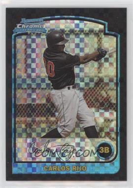 2003 Bowman Chrome - [Base] - X-Fractor #293 - Carlos Rijo