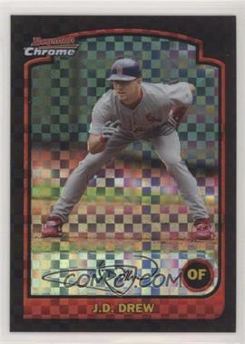 2003 Bowman Chrome - [Base] - X-Fractor #76 - J.D. Drew