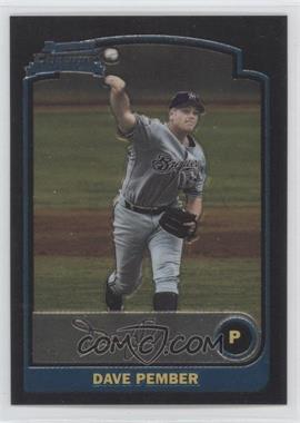 2003 Bowman Chrome - [Base] #278 - Dave Pember