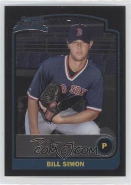 2003 Bowman Chrome - [Base] #305 - Bill Simon