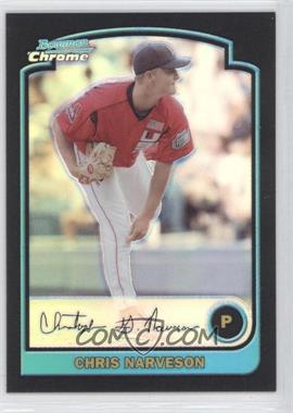 2003 Bowman Draft Picks & Prospects - [Base] - Chrome Refractor #BDP150 - Chris Narveson