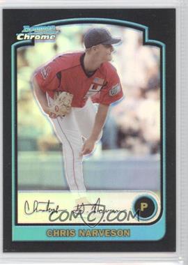 2003 Bowman Draft Picks & Prospects - [Base] - Chrome Refractor #BDP150 - Chris Narveson