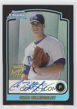 2003 Bowman Draft Picks & Prospects - [Base] - Chrome Refractor #BDP174 - Chad Billingsley