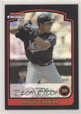 2003 Bowman Draft Picks & Prospects - [Base] - Chrome Refractor #BDP3 - Miguel Cabrera
