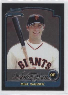 2003 Bowman Draft Picks & Prospects - [Base] - Chrome #BDP61 - Mike Wagner