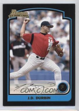 2003 Bowman Draft Picks & Prospects - [Base] #BDP128 - J.D. Durbin