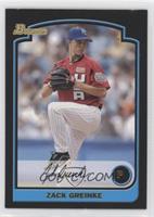 Zack Greinke [EX to NM]