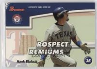 Hank Blalock [Good to VG‑EX]