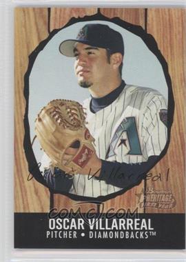 2003 Bowman Heritage - [Base] - Black Facsimile Signature #224 - Oscar Villarreal