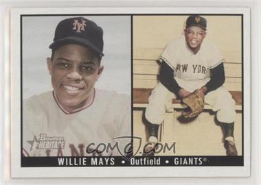 2003 Bowman Heritage - [Base] #171.2 - Willie Mays (Double Image)