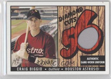 2003 Bowman Heritage - Diamond Cuts - Red #DC-CB - Craig Biggio /56