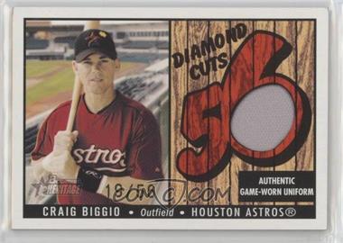 2003 Bowman Heritage - Diamond Cuts - Red #DC-CB - Craig Biggio /56
