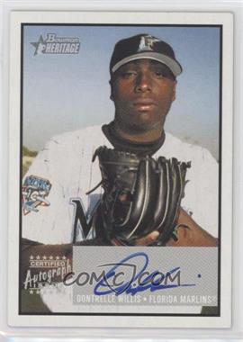 2003 Bowman Heritage - Signs of Greatness #SG-DW - Dontrelle Willis