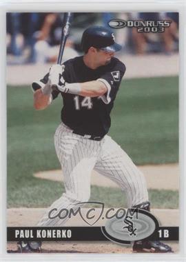 2003 Donruss - [Base] - National Convention #112 - Paul Konerko /5