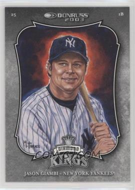 2003 Donruss - [Base] - National Convention #12 - Diamond Kings - Jason Giambi /5