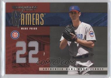 2003 Donruss - Gamers - Jersey Number #G-11 - Mark Prior /100