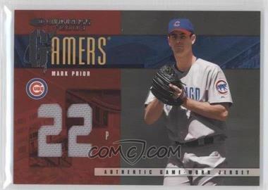 2003 Donruss - Gamers - Jersey Number #G-11 - Mark Prior /100