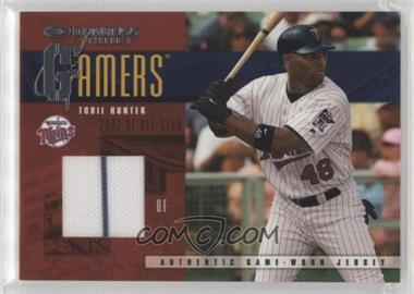 2003 Donruss - Gamers - Numbered to 10 #G-29 - Torii Hunter /10