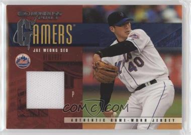 2003 Donruss - Gamers - Numbered to 10 #G-50 - Jae Weong Seo /10