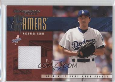 2003 Donruss - Gamers #G-31 - Kazuhisa Ishii /500