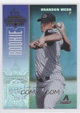 2003 Donruss Champions - [Base] - Holofoil National Convention Embossing #283 - Brandon Webb /1