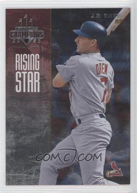 2003 Donruss Champions - [Base] - Metalized #242 - J.D. Drew /100