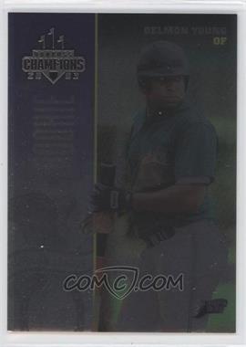2003 Donruss Champions - [Base] - Metalized #306 - Delmon Young /100