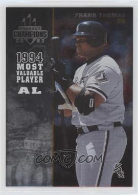 2003 Donruss Champions - [Base] - Metalized #58 - Frank Thomas /100