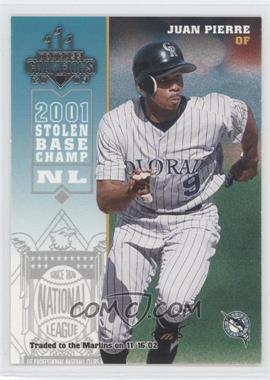 2003 Donruss Champions - [Base] #108 - Juan Pierre