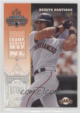 2003 Donruss Champions - [Base] #225 - Benito Santiago