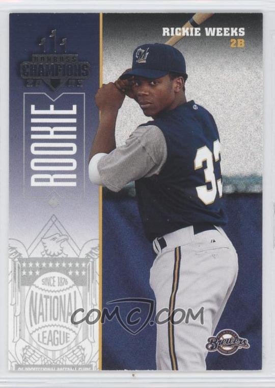 2003 Donruss Champions Base 308 Rickie Weeks