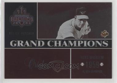 2003 Donruss Champions - Grand Champions - Metalized #GC-16 - Hoyt Wilhelm /100
