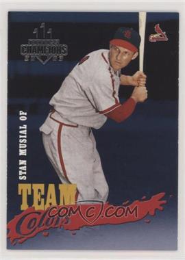 2003 Donruss Champions - Team Colors #TC-10 - Stan Musial