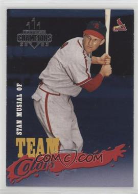 2003 Donruss Champions - Team Colors #TC-10 - Stan Musial