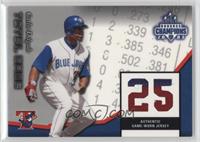 Carlos Delgado [Noted] #/200