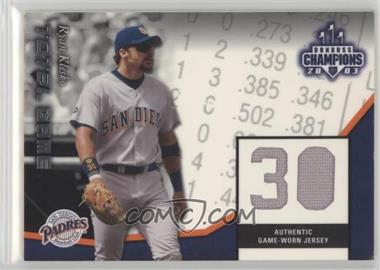 2003 Donruss Champions - Total Game - Materials #TG-39 - Ryan Klesko /200 [Noted]