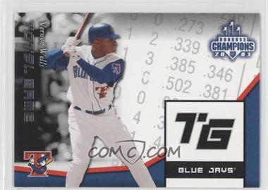 2003 Donruss Champions - Total Game #TG-24 - Vernon Wells