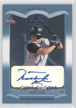 2003 Donruss Classics - [Base] - Significant Signatures #153 - Matt Kata /500