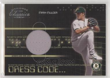 2003 Donruss Classics - Dress Code #DC-17 - Mark Mulder /425 [EX to NM]