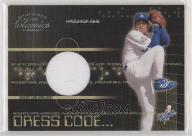 2003 Donruss Classics - Dress Code #DC-4 - Kazuhisa Ishii /250