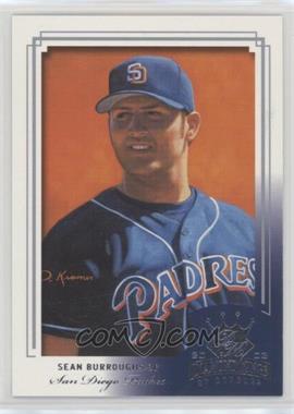 2003 Donruss Diamond Kings - [Base] - Atlantic City National Embossing #138 - Sean Burroughs /5