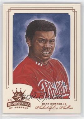 2003 Donruss Diamond Kings - [Base] - Bronze Foil #195 - Ryan Howard /200