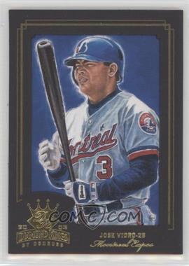 2003 Donruss Diamond Kings - [Base] - Gold Foil #117 - Jose Vidro /100