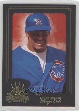 2003 Donruss Diamond Kings - [Base] - Gold Foil #87 - Sammy Sosa /100