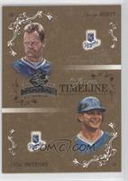 George Brett, Mike Sweeney #/50