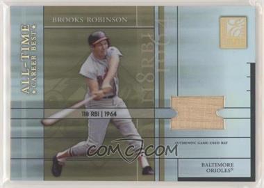 2003 Donruss Elite - All-Time Career Best - HoloGold Materials #AT-18 - Brooks Robinson /118