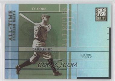 2003 Donruss Elite - All-Time Career Best #AT-2 - Ty Cobb