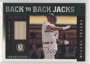 2003 Donruss Elite - Back to Back Jacks #BB13 - Miguel Tejada /250