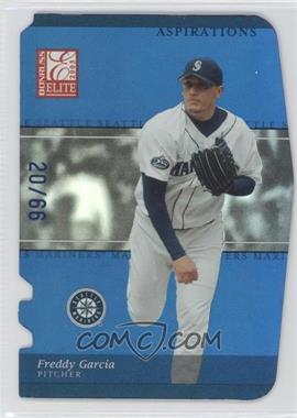 2003 Donruss Elite - [Base] - Aspirations Blue Die-Cut #62 - Freddy Garcia /66